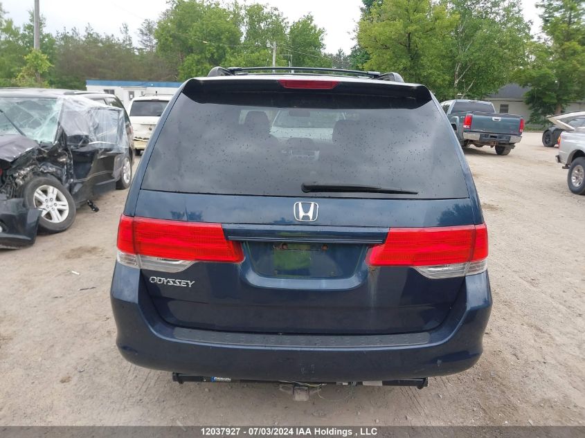 2009 Honda Odyssey VIN: 5FNRL38269B502502 Lot: 12037927