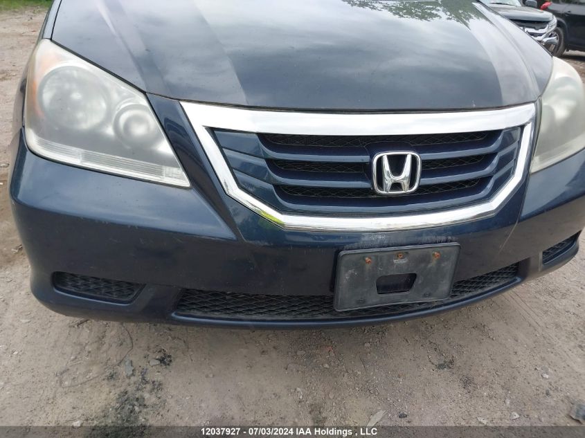 2009 Honda Odyssey VIN: 5FNRL38269B502502 Lot: 12037927