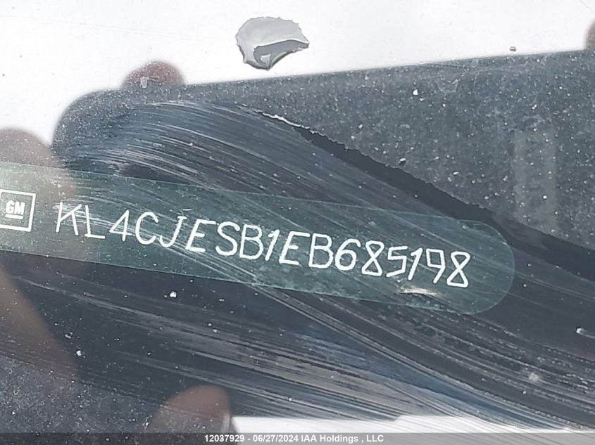 2014 Buick Encore VIN: KL4CJESB1EB685198 Lot: 12037929