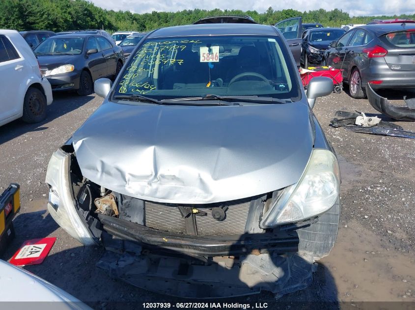 2009 Nissan Versa 1.8S VIN: 3N1BC13E99L356477 Lot: 12037939