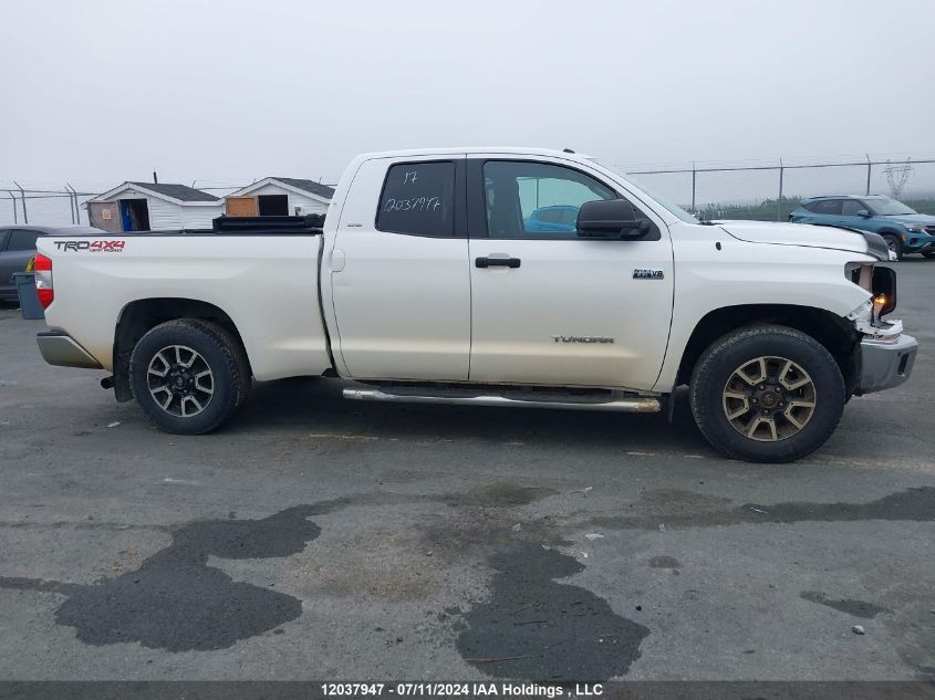 2017 Toyota Tundra Sr5 Plus 5.7L V8 VIN: 5TFUY5F1XHX653834 Lot: 12037947