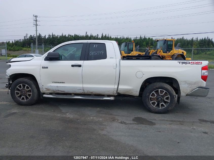 2017 Toyota Tundra Sr5 Plus 5.7L V8 VIN: 5TFUY5F1XHX653834 Lot: 12037947