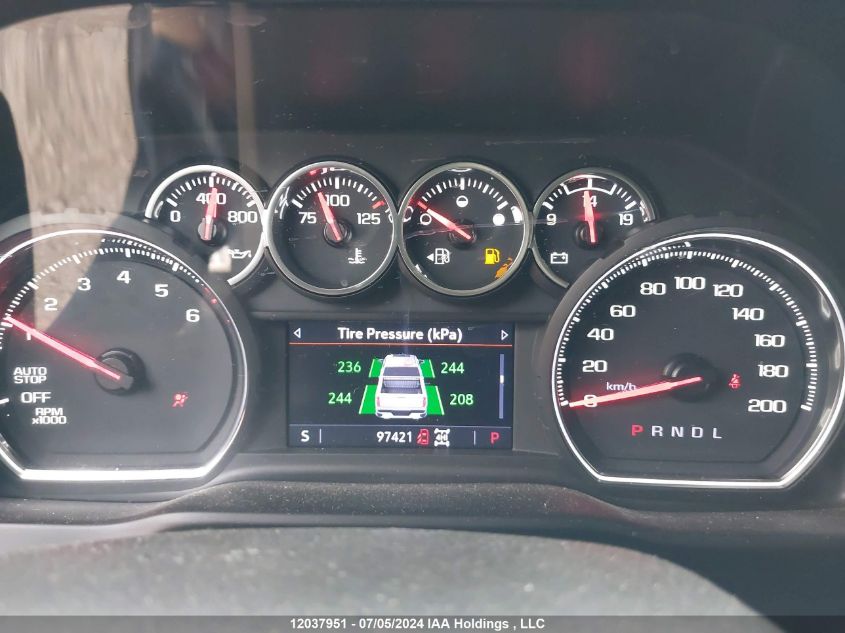 2021 Chevrolet Silverado 1500 VIN: 1GCUYDED1MZ442011 Lot: 12037951