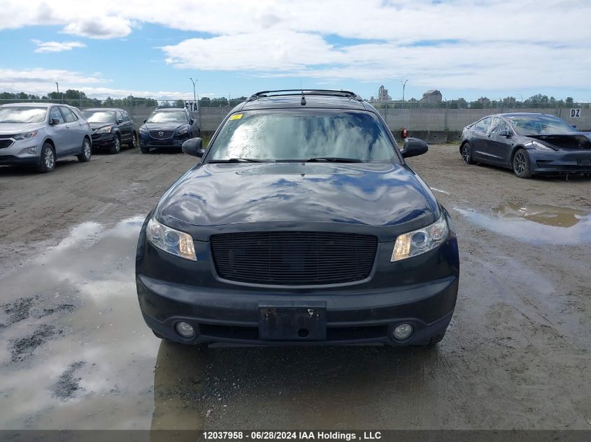 2005 Infiniti Fx35 VIN: JNRAS08W45X220246 Lot: 12037958