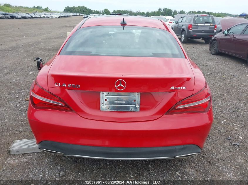 2018 Mercedes-Benz Cla 250 4Matic VIN: WDDSJ4GB8JN570245 Lot: 12037961