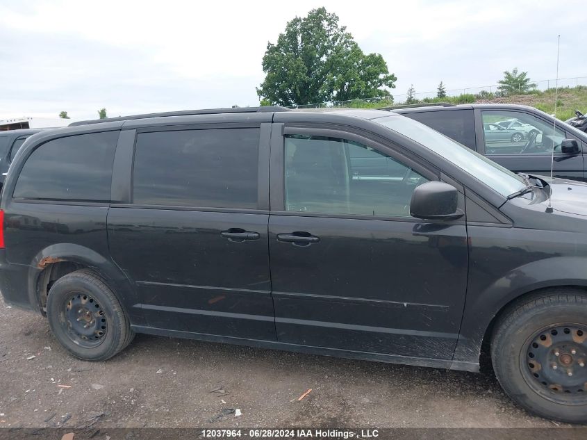2013 Dodge Grand Caravan Se VIN: 2C4RDGBG0DR500833 Lot: 12037964