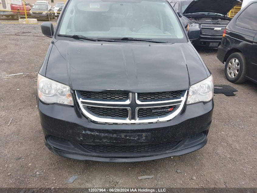 2013 Dodge Grand Caravan Se VIN: 2C4RDGBG0DR500833 Lot: 12037964
