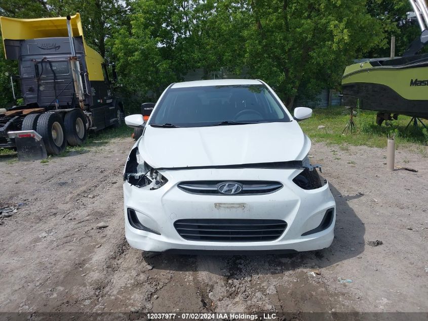 2016 Hyundai Accent Le VIN: KMHCT5AE4GU275347 Lot: 12037977