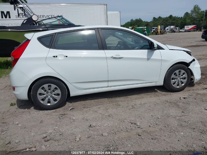 2016 Hyundai Accent Le VIN: KMHCT5AE4GU275347 Lot: 12037977