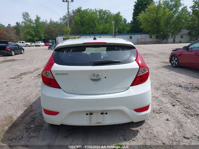 2016 Hyundai Accent Le VIN: KMHCT5AE4GU275347 Lot: 12037977