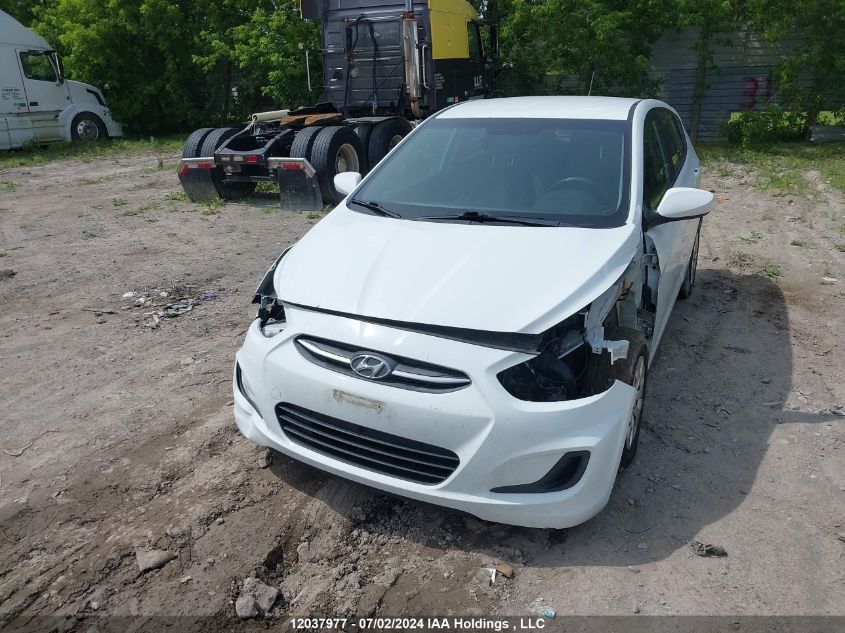 2016 Hyundai Accent Le VIN: KMHCT5AE4GU275347 Lot: 12037977