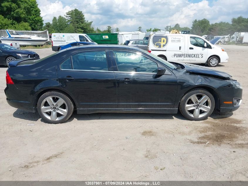 2010 Ford Fusion Sport VIN: 3FAHP0DC1AR288976 Lot: 12037981