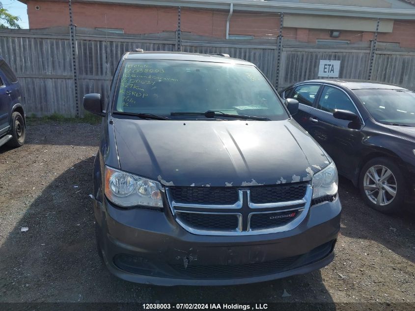2016 Dodge Grand Caravan VIN: 2C4RDGBG8GR250634 Lot: 12038003