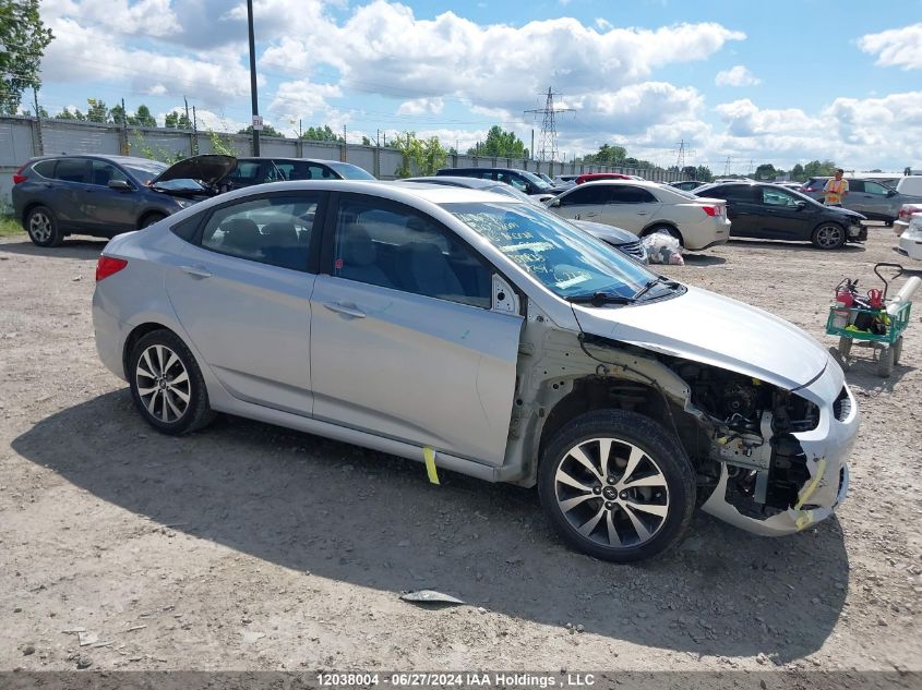 2016 Hyundai Accent VIN: KMHCU4AE3GU994631 Lot: 12038004