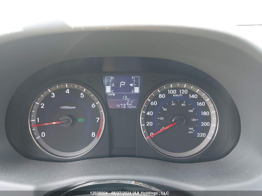 2016 Hyundai Accent VIN: KMHCU4AE3GU994631 Lot: 12038004