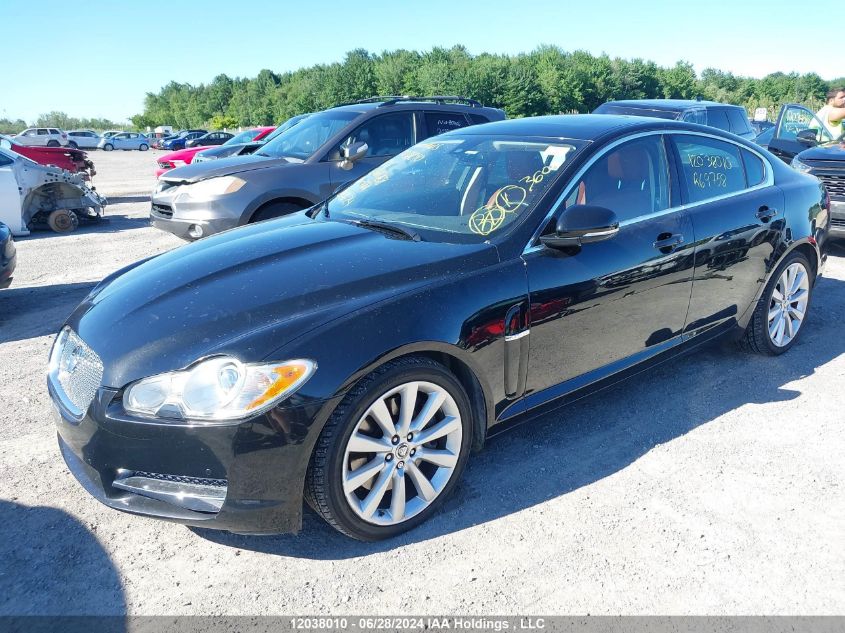 2010 Jaguar Xf VIN: SAJXA0GB8ALR69758 Lot: 12038010