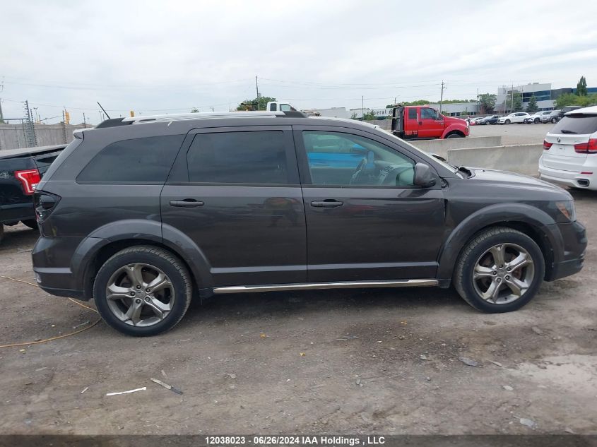 2016 Dodge Journey Crossroad VIN: 3C4PDCGG0GT208223 Lot: 12038023