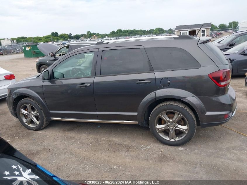 2016 Dodge Journey Crossroad VIN: 3C4PDCGG0GT208223 Lot: 12038023