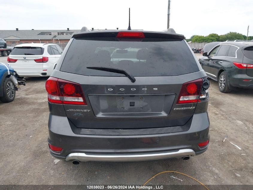 2016 Dodge Journey Crossroad VIN: 3C4PDCGG0GT208223 Lot: 12038023