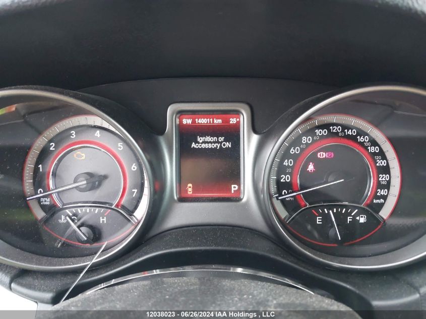 2016 Dodge Journey Crossroad VIN: 3C4PDCGG0GT208223 Lot: 12038023