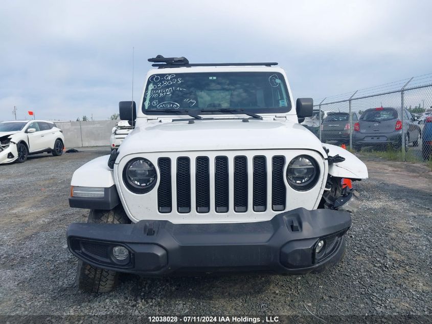 2021 Jeep Wrangler Unlimited Altitude VIN: 1C4HJXEG8MW710815 Lot: 12038028