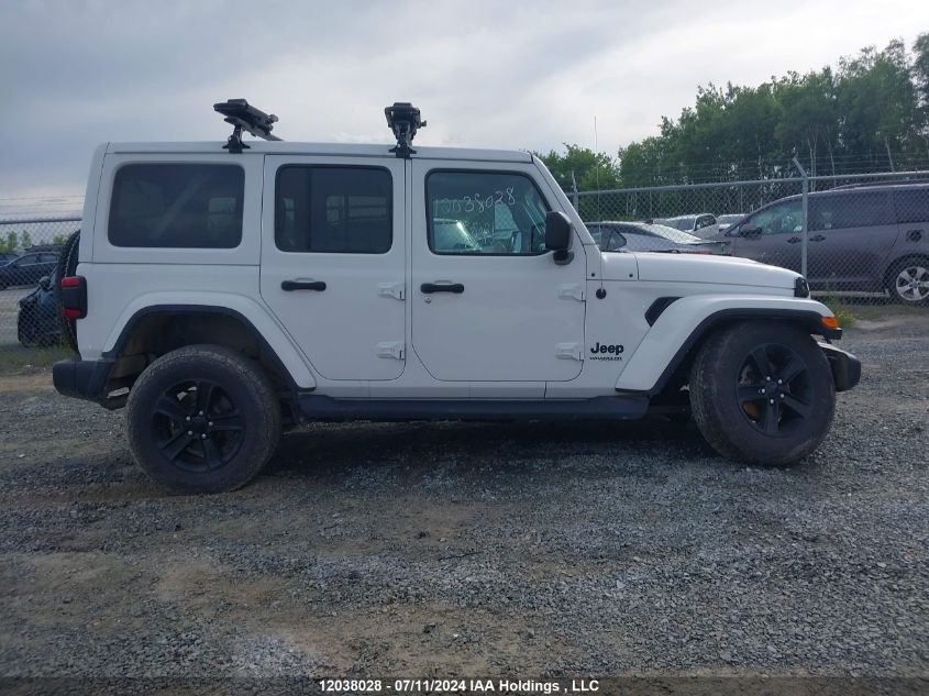 2021 Jeep Wrangler Unlimited Altitude VIN: 1C4HJXEG8MW710815 Lot: 12038028