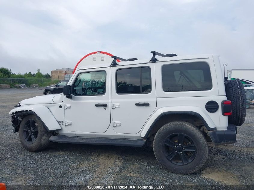 2021 Jeep Wrangler Unlimited Altitude VIN: 1C4HJXEG8MW710815 Lot: 12038028