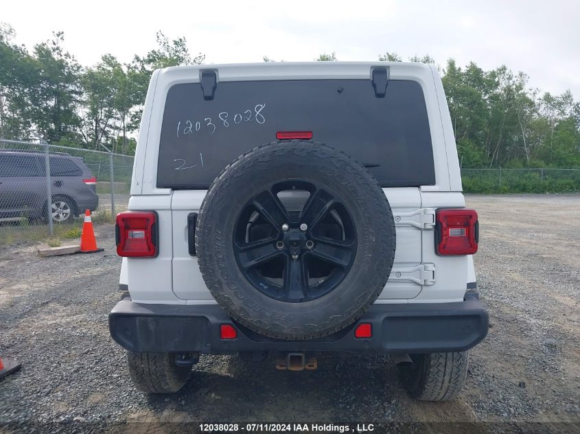 2021 Jeep Wrangler Unlimited Altitude VIN: 1C4HJXEG8MW710815 Lot: 12038028