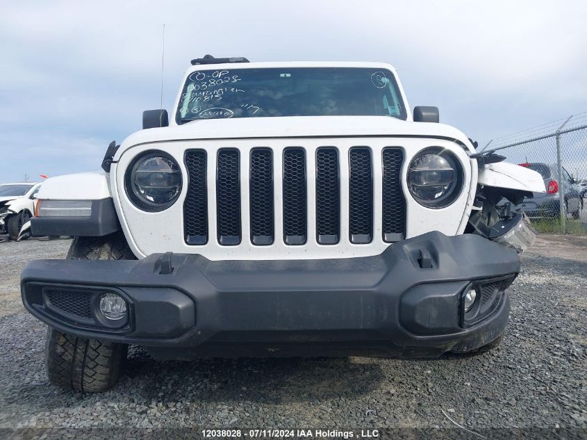 2021 Jeep Wrangler Unlimited Altitude VIN: 1C4HJXEG8MW710815 Lot: 12038028