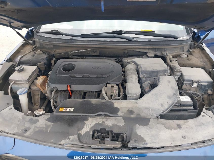 2015 Hyundai Sonata Gl VIN: 5NPE24AF9FH145334 Lot: 12038037