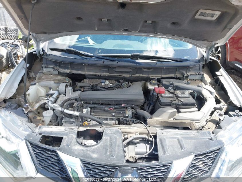 2016 Nissan Rogue VIN: 5N1AT2MV6GC747586 Lot: 12038039