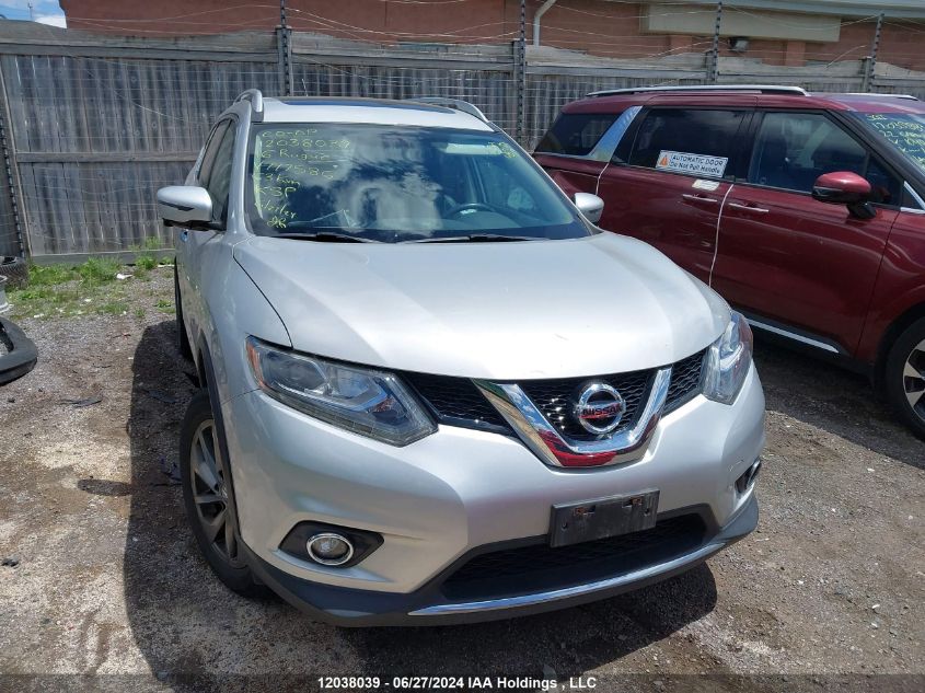 2016 Nissan Rogue VIN: 5N1AT2MV6GC747586 Lot: 12038039