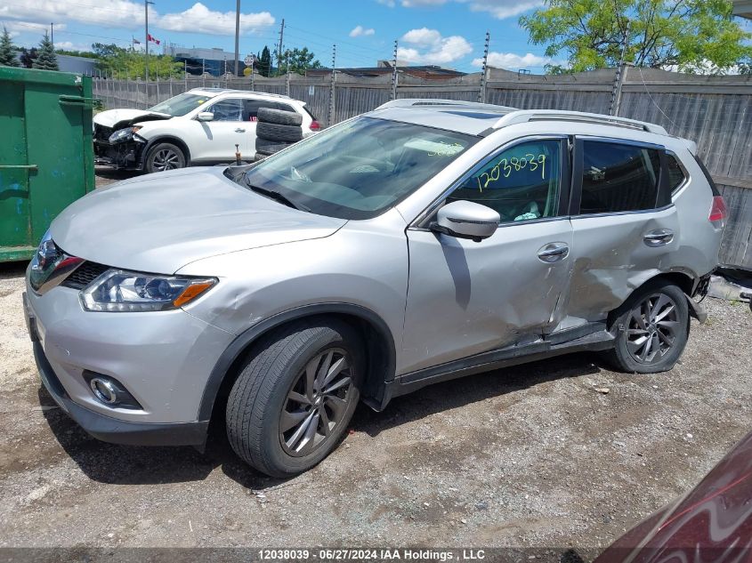 2016 Nissan Rogue VIN: 5N1AT2MV6GC747586 Lot: 12038039