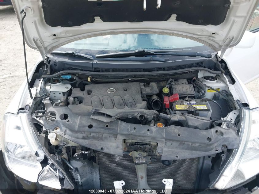 2010 Nissan Versa S/Sl VIN: 3N1BC1CP3AL422799 Lot: 12038043