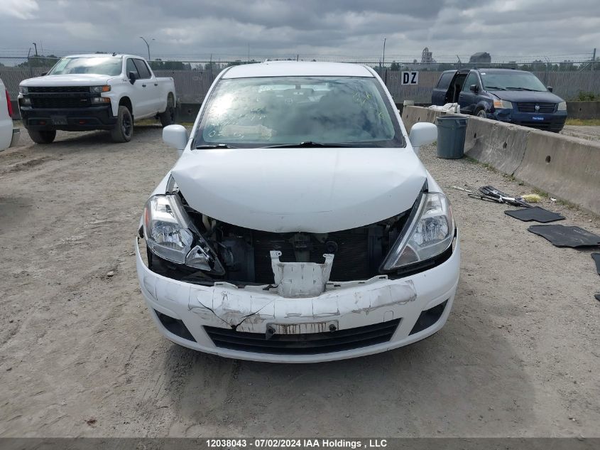 2010 Nissan Versa S/Sl VIN: 3N1BC1CP3AL422799 Lot: 12038043