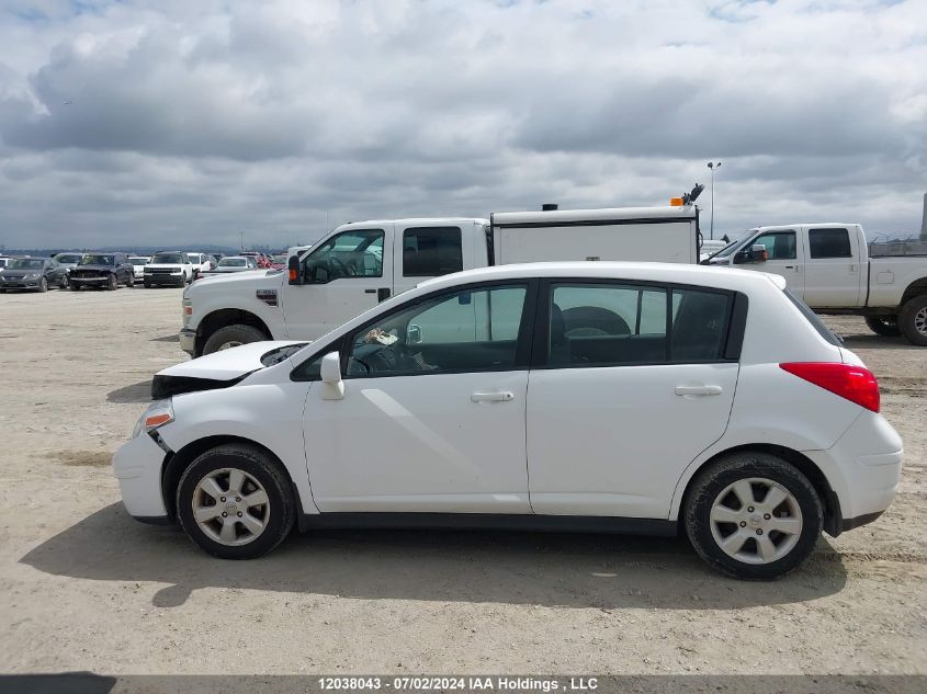 2010 Nissan Versa S/Sl VIN: 3N1BC1CP3AL422799 Lot: 12038043
