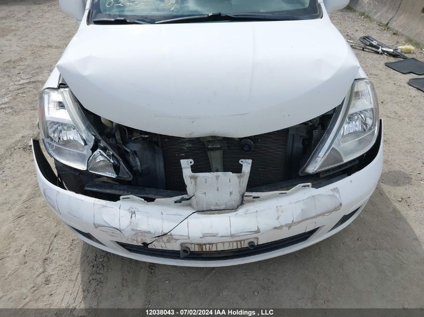 2010 Nissan Versa S/Sl VIN: 3N1BC1CP3AL422799 Lot: 12038043