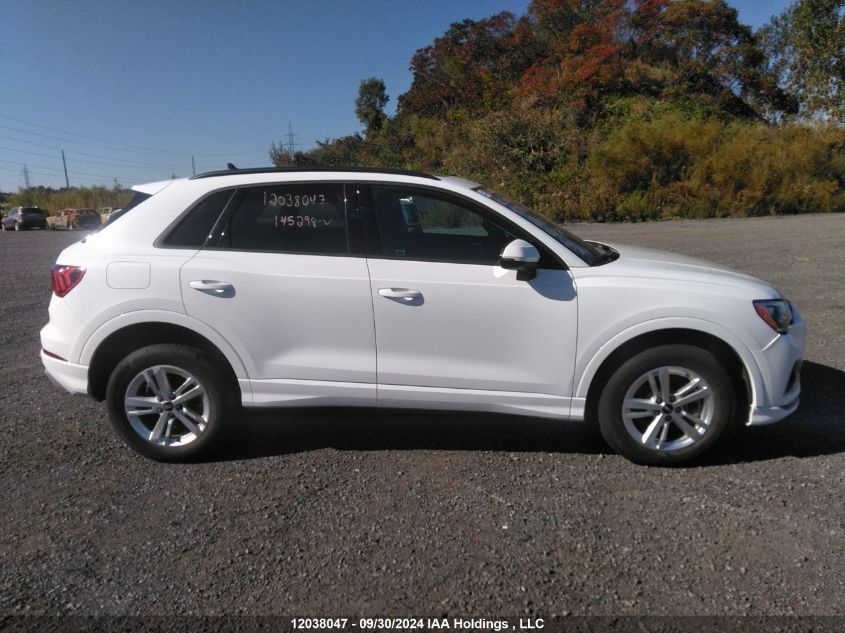 2022 Audi Q3 Premium 40 VIN: WA1AUCF37N1145298 Lot: 12038047