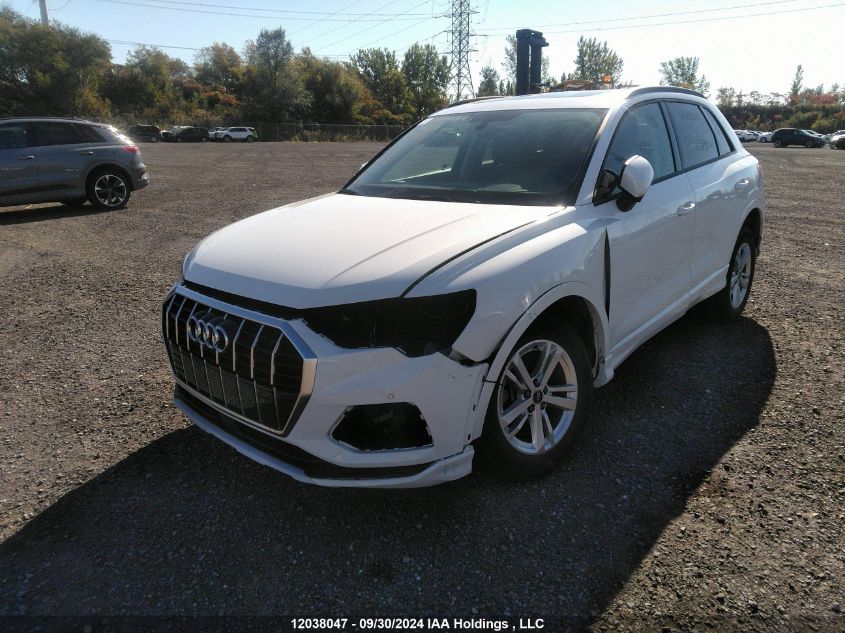 2022 Audi Q3 Premium 40 VIN: WA1AUCF37N1145298 Lot: 12038047