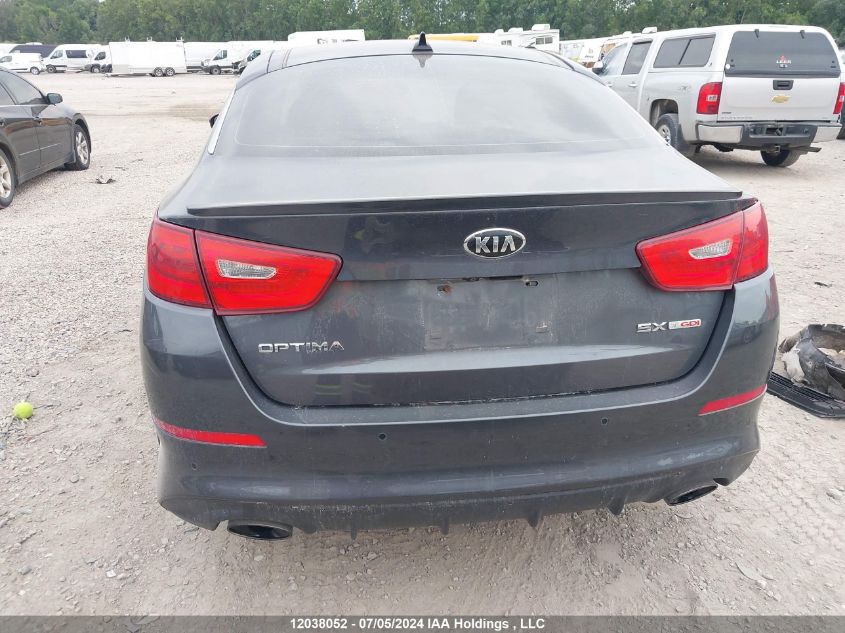 2014 Kia Optima Sx VIN: KNAGR4A6XE5512225 Lot: 12038052