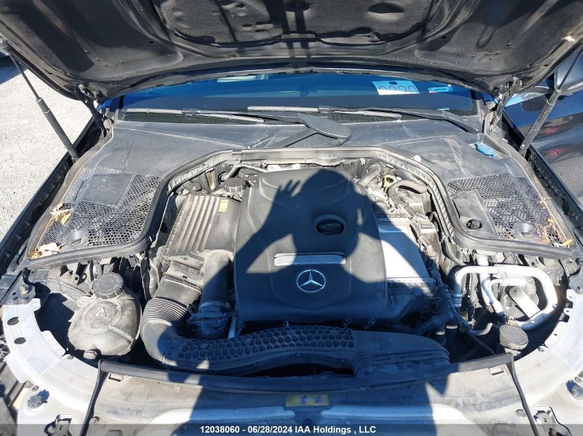 2017 Mercedes-Benz C 300 4Matic VIN: 55SWF4KB7HU192768 Lot: 12038060