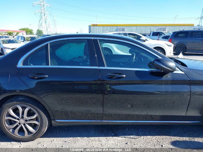 2017 Mercedes-Benz C 300 4Matic VIN: 55SWF4KB7HU192768 Lot: 12038060