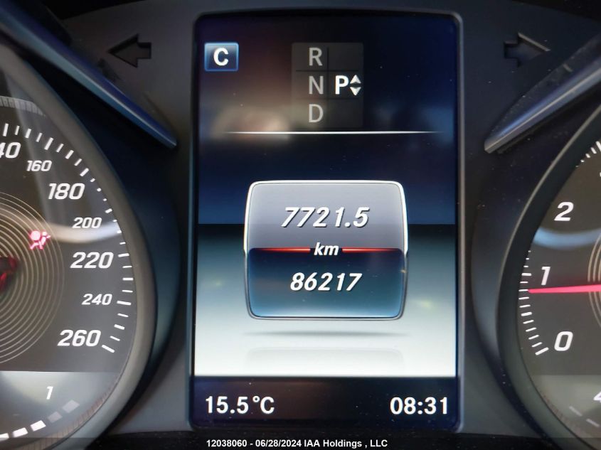 2017 Mercedes-Benz C 300 4Matic VIN: 55SWF4KB7HU192768 Lot: 12038060