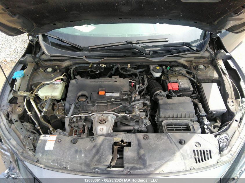 2019 Honda Civic Ex VIN: 2HGFC2F78KH011846 Lot: 12038061