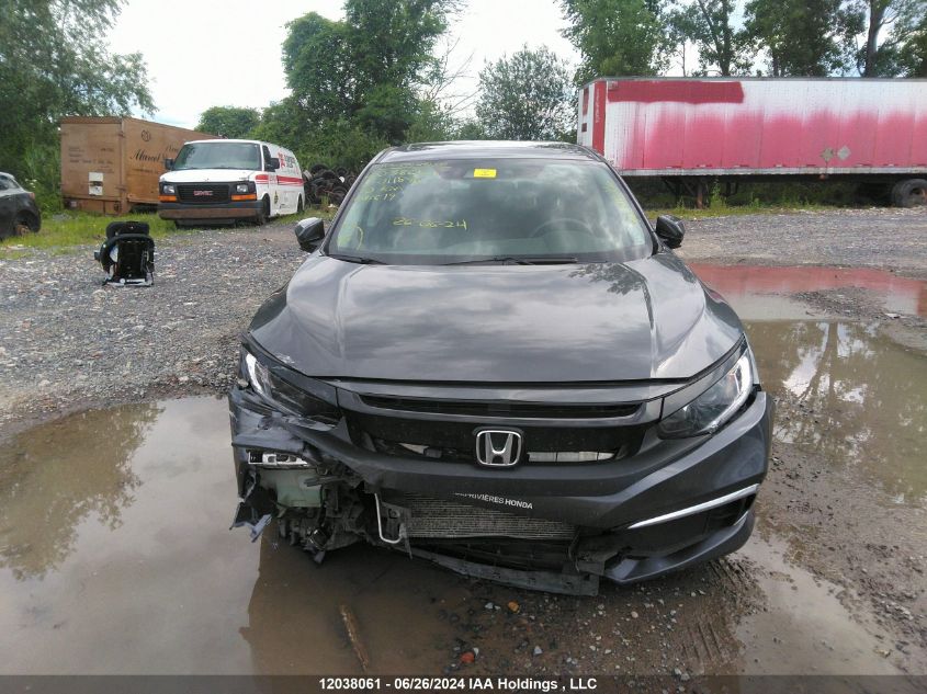 2019 Honda Civic Ex VIN: 2HGFC2F78KH011846 Lot: 12038061