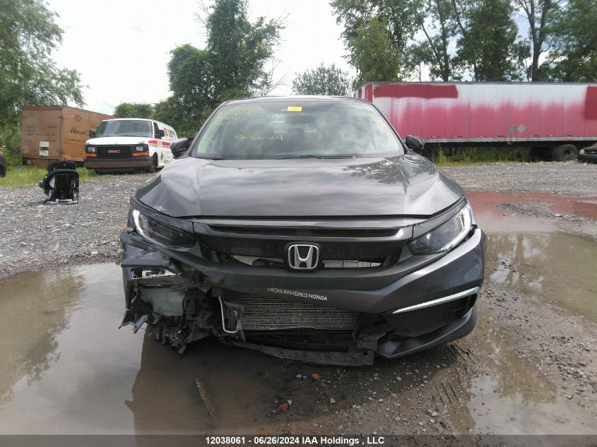 2019 Honda Civic Ex VIN: 2HGFC2F78KH011846 Lot: 12038061