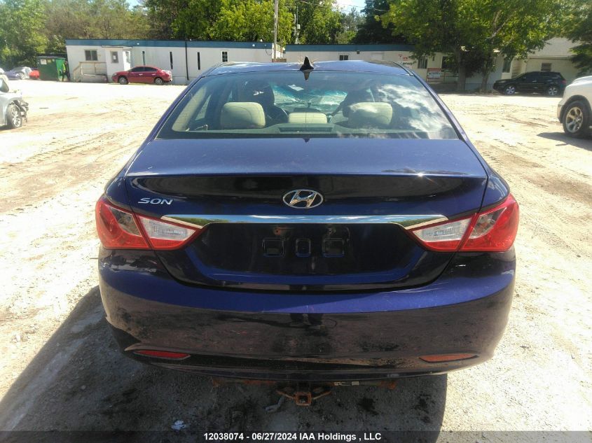 2011 Hyundai Sonata Gls VIN: 5NPEB4ACXBH239982 Lot: 12038074