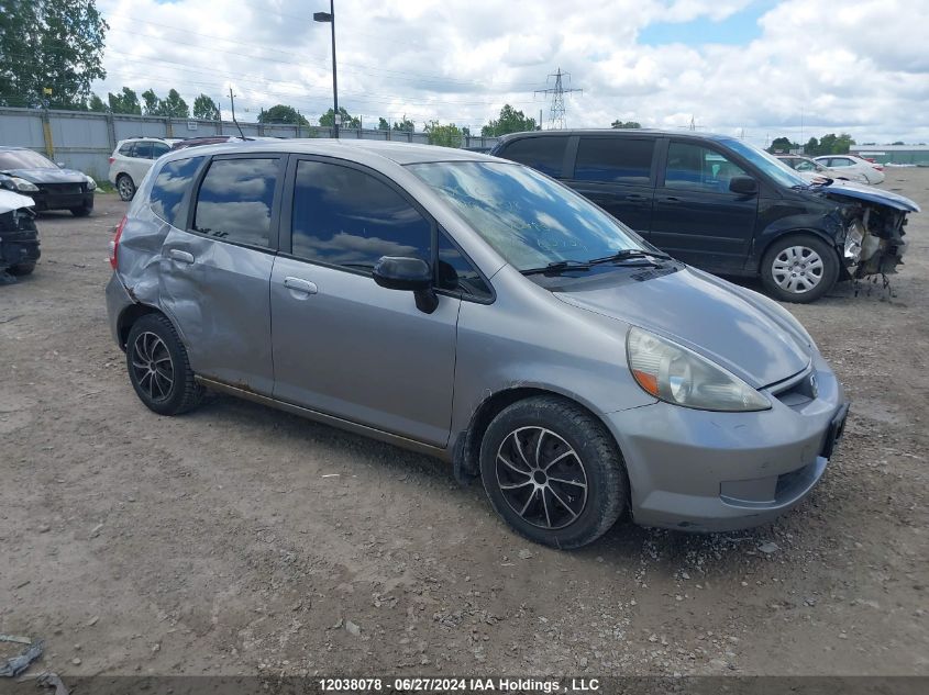 2007 Honda Fit VIN: JHMGD38417S802985 Lot: 12038078