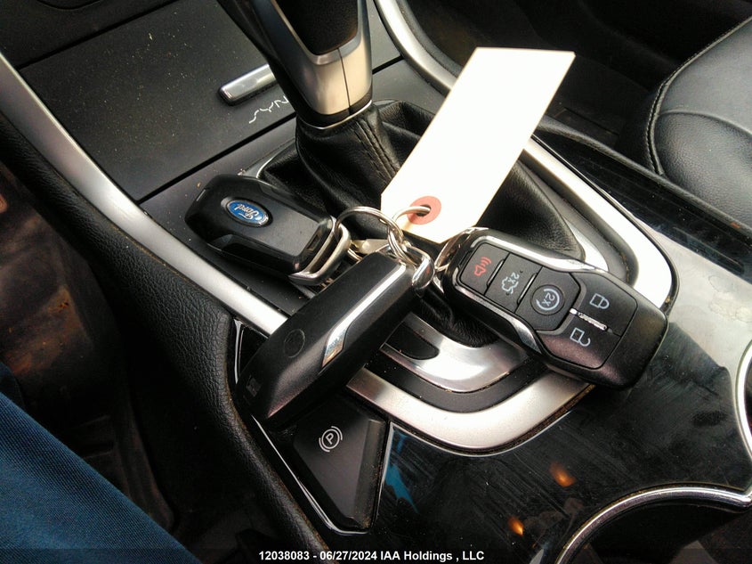 2015 Ford Edge Sel VIN: 2FMTK4J92FBB23717 Lot: 12038083