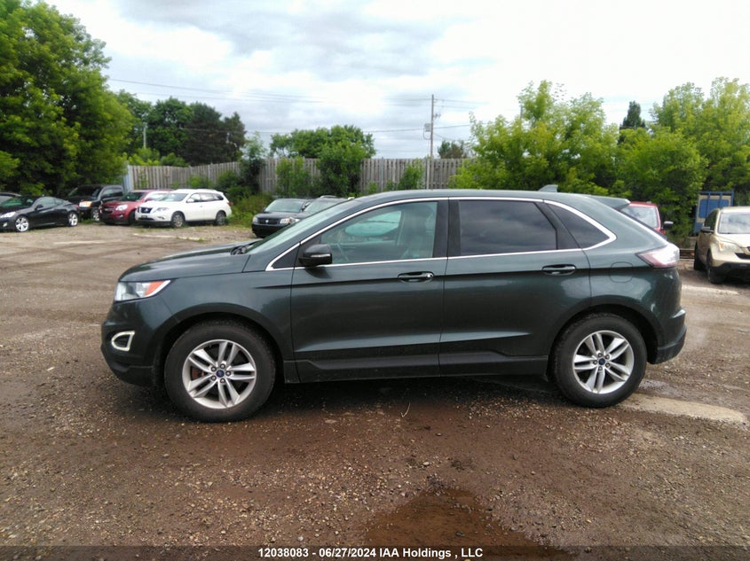 2015 Ford Edge Sel VIN: 2FMTK4J92FBB23717 Lot: 12038083